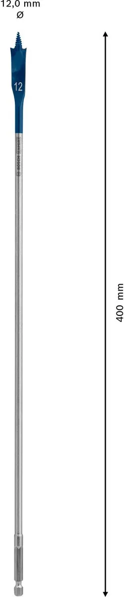 Bosch Professional EXPERT Speedboor Self Cut 12x400mm - 6 Stuks - afbeelding 6 van 6
