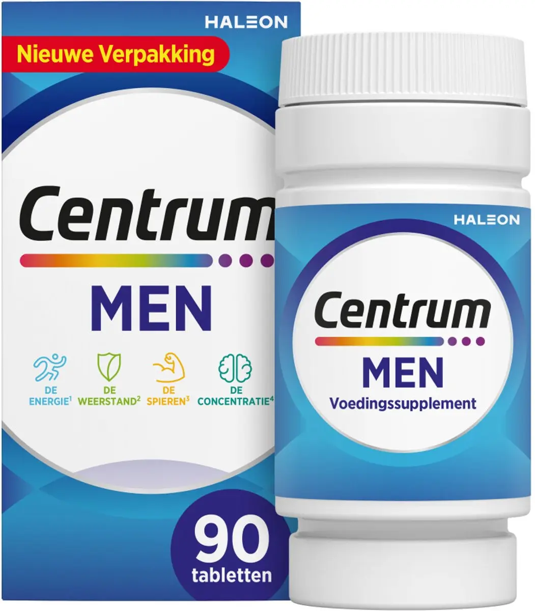 Centrum Men Multivitaminen 180 tabletten