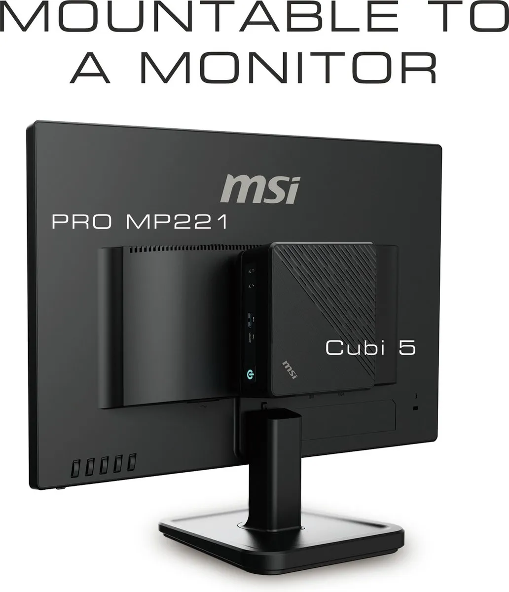MSI Cubi 5 10M-008BEU Barebone PC - 32GB RAM - i5-10210U