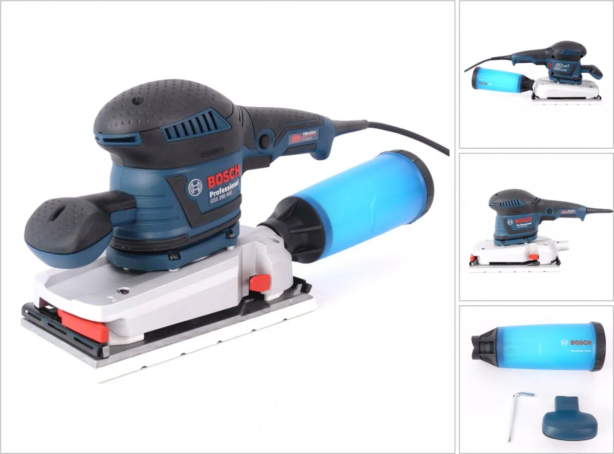 Bosch Professional GSS 280 AVE Vlakschuurmachine 350W