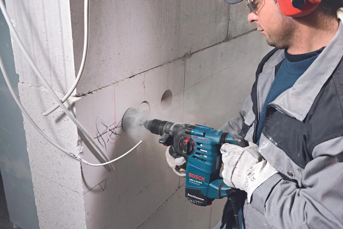 Bosch Professional GBH 3-28 DFR Boorhamer 800W - afbeelding 6 van 6