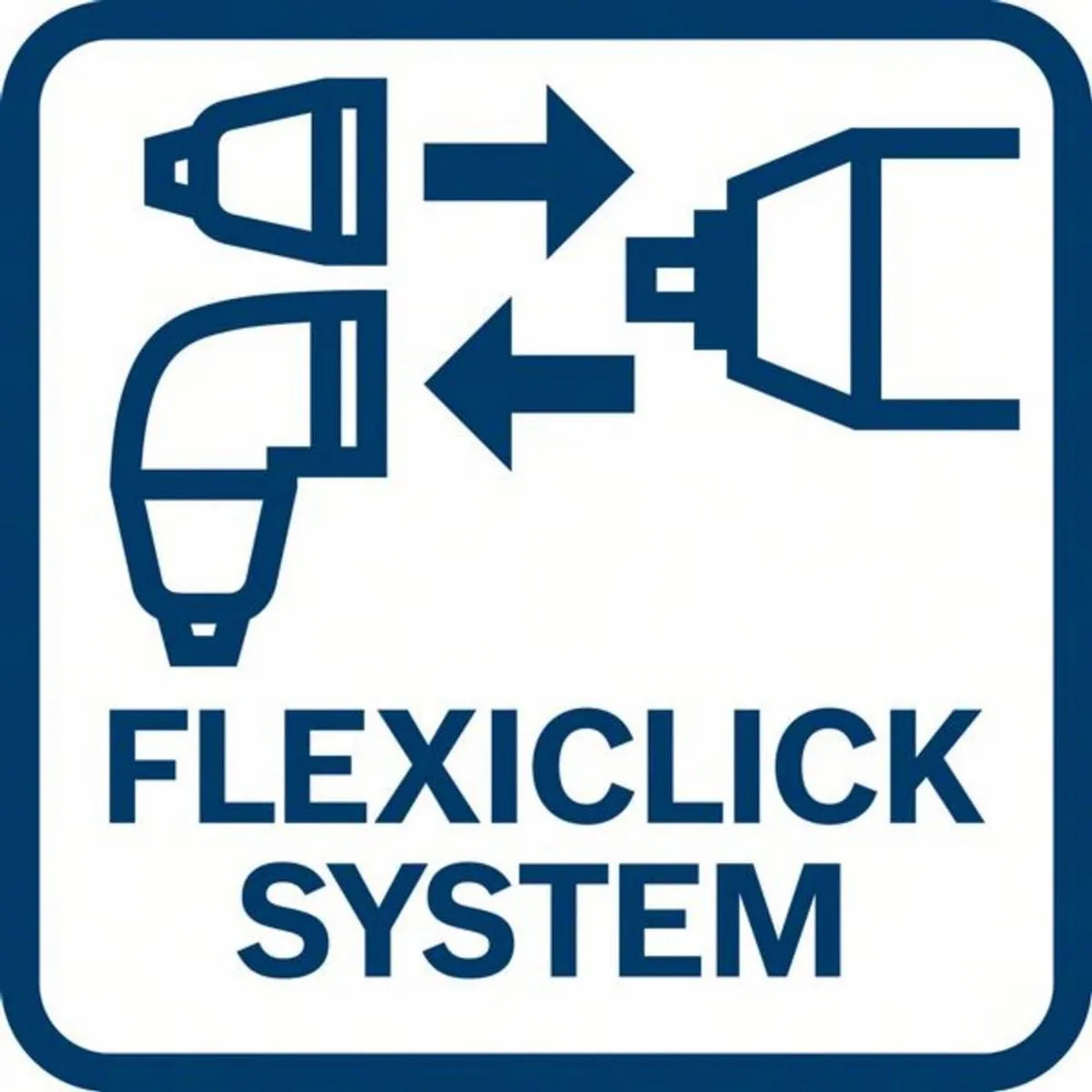 Bosch Professional GFA 12-X FlexiClick Bithouderadapter
