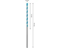 Bosch Professional CYL-9 MultiConstruction Boor 5mm