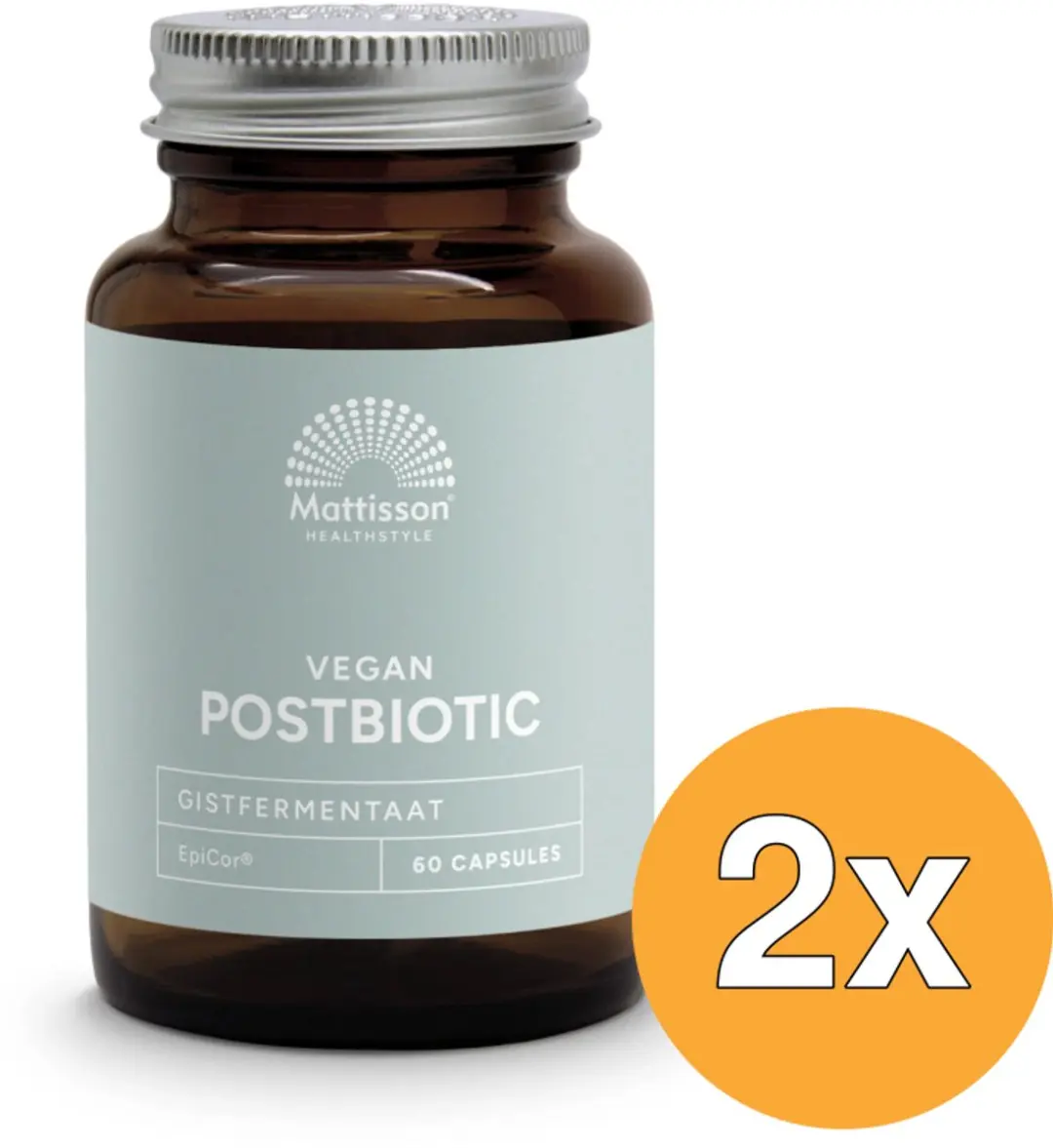 2x Mattisson Vegan Postbiotic (60 capsules)