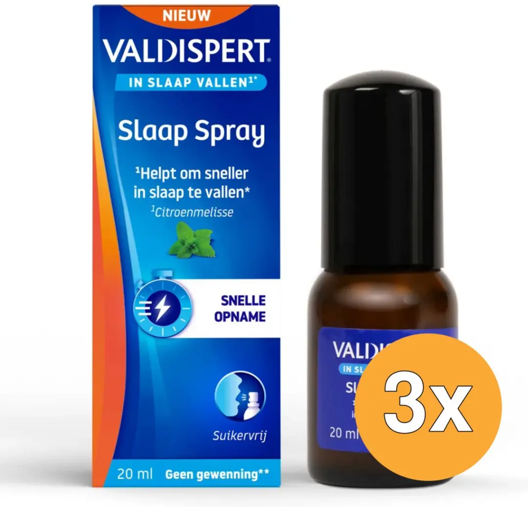 3x Valdispert Slaap Spray (20 ml)