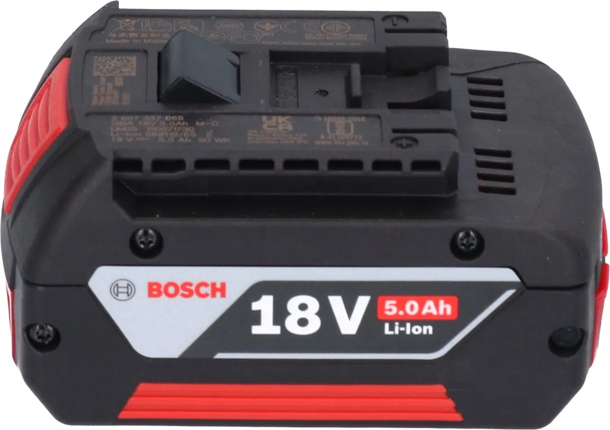 Bosch Professional Startset GBA 18V 5Ah - 2x Accu + Lader