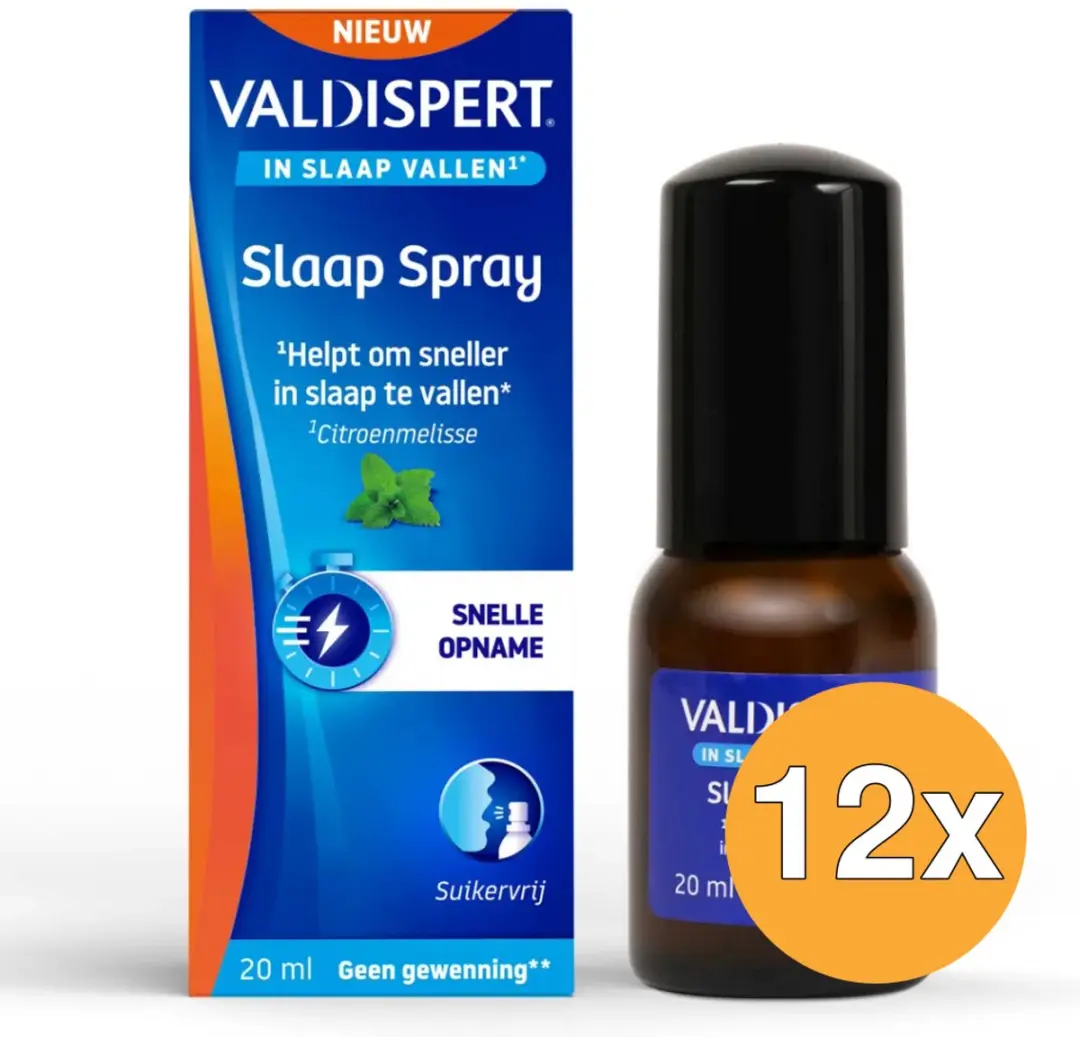 12x Valdispert Slaap Spray (20 ml)