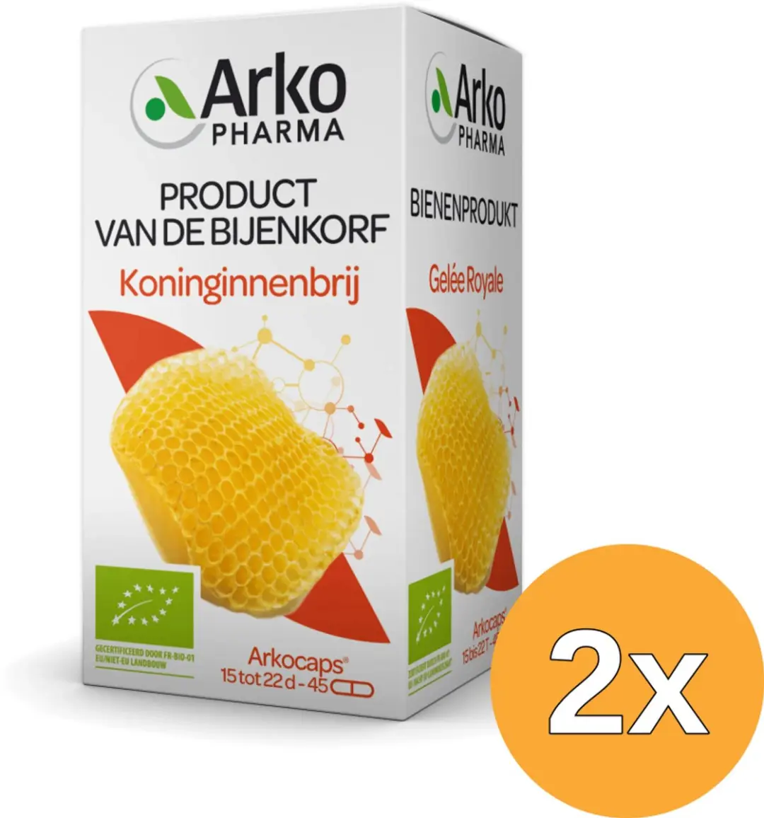 2x Arkocaps Royal Jelly (45 capsules)