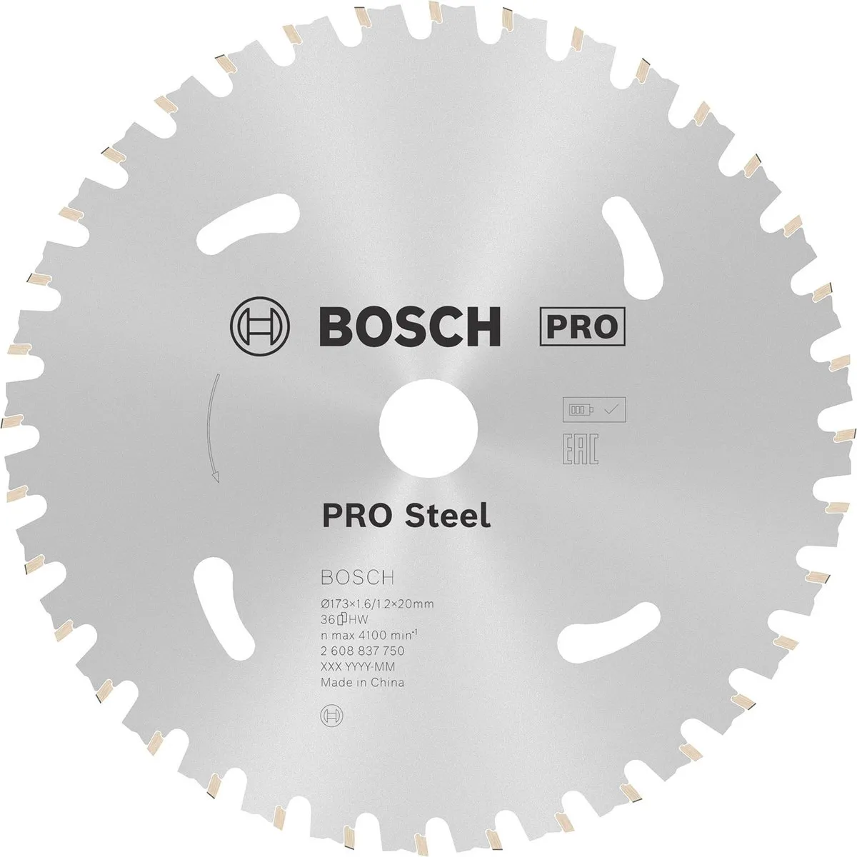 Bosch Professional Steel Accuzaagblad 173x1,6x20mm
