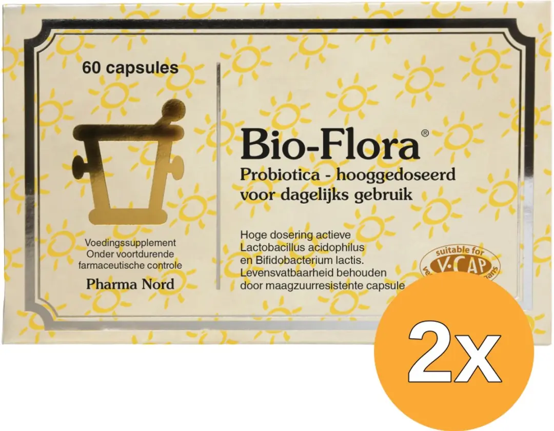 2x Pharma Nord Bio Flora (60 capsules)