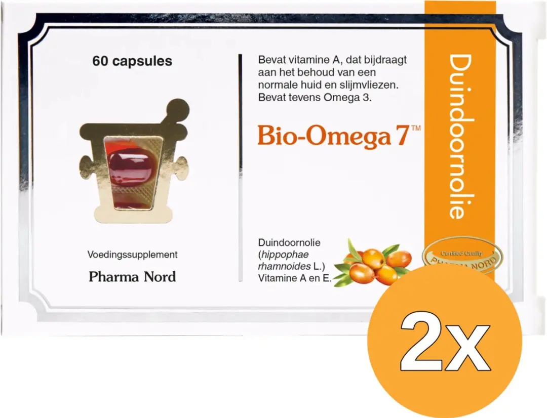 2x Pharma Nord Bio Omega 7 (60 capsules)