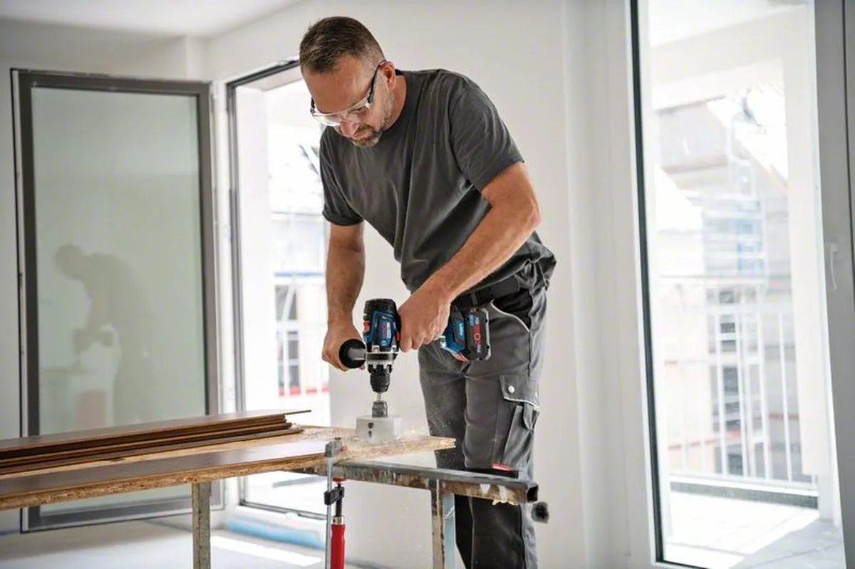 Bosch Professional GSB 18V-150 C Schroefklopboormachine - BITURBO
