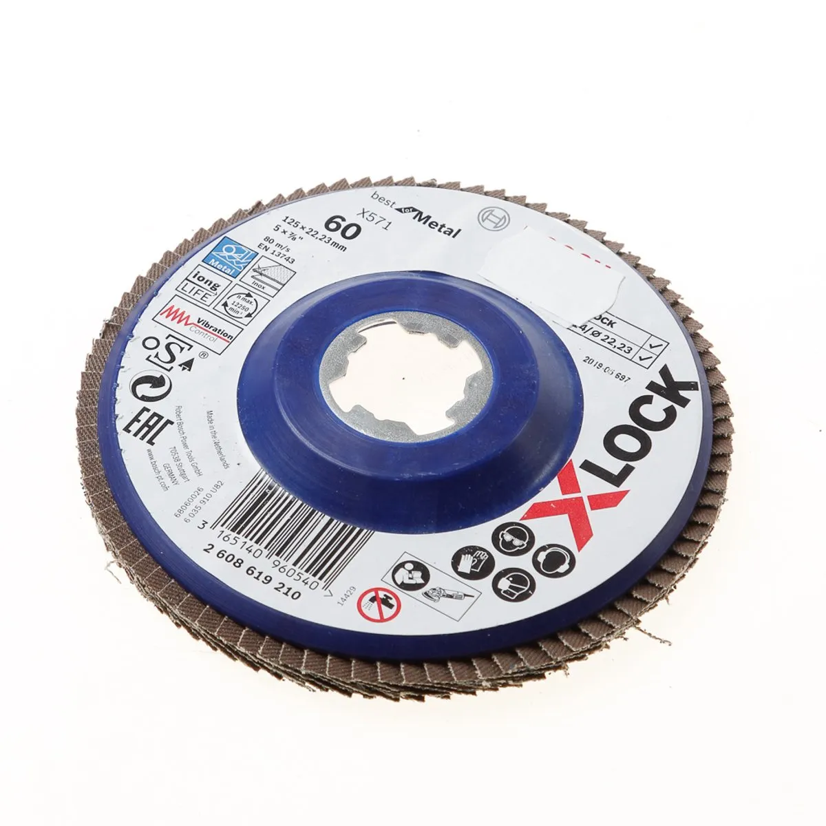 Bosch Professional Lamellenschijf Xlock 125mm - Metaal - afbeelding 6 van 6