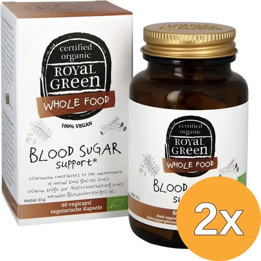 2x Royal Green Blood Pressure Support Bio (60 vega capsules)