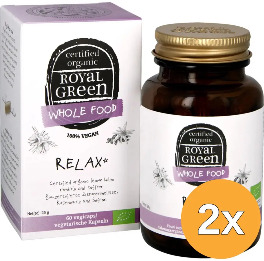 2x Royal Green Relax (60 vega capsules)