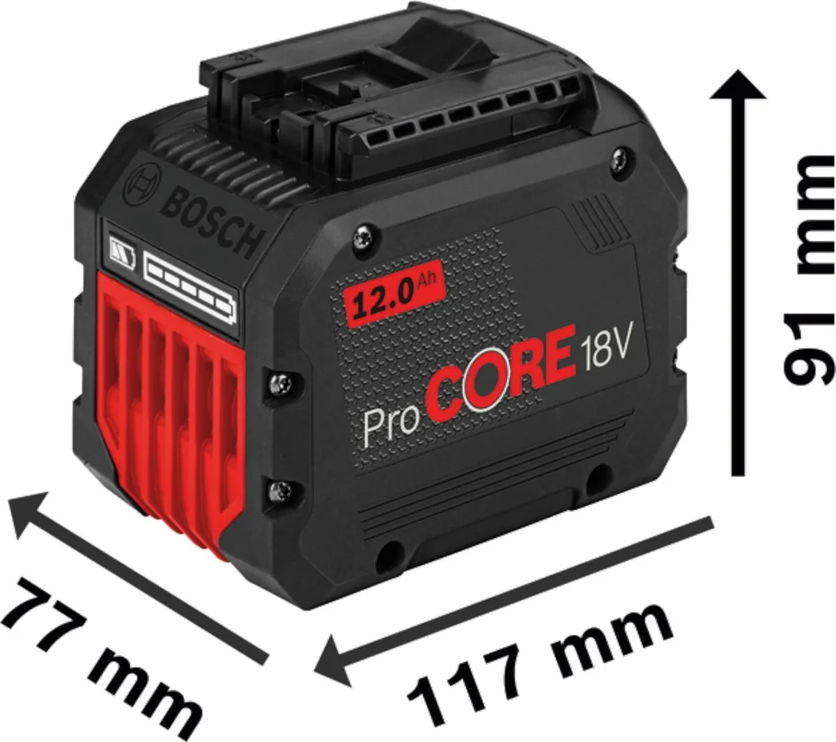 Bosch Professional ProCORE18V 1600A016GU Accu - 12.0Ah
