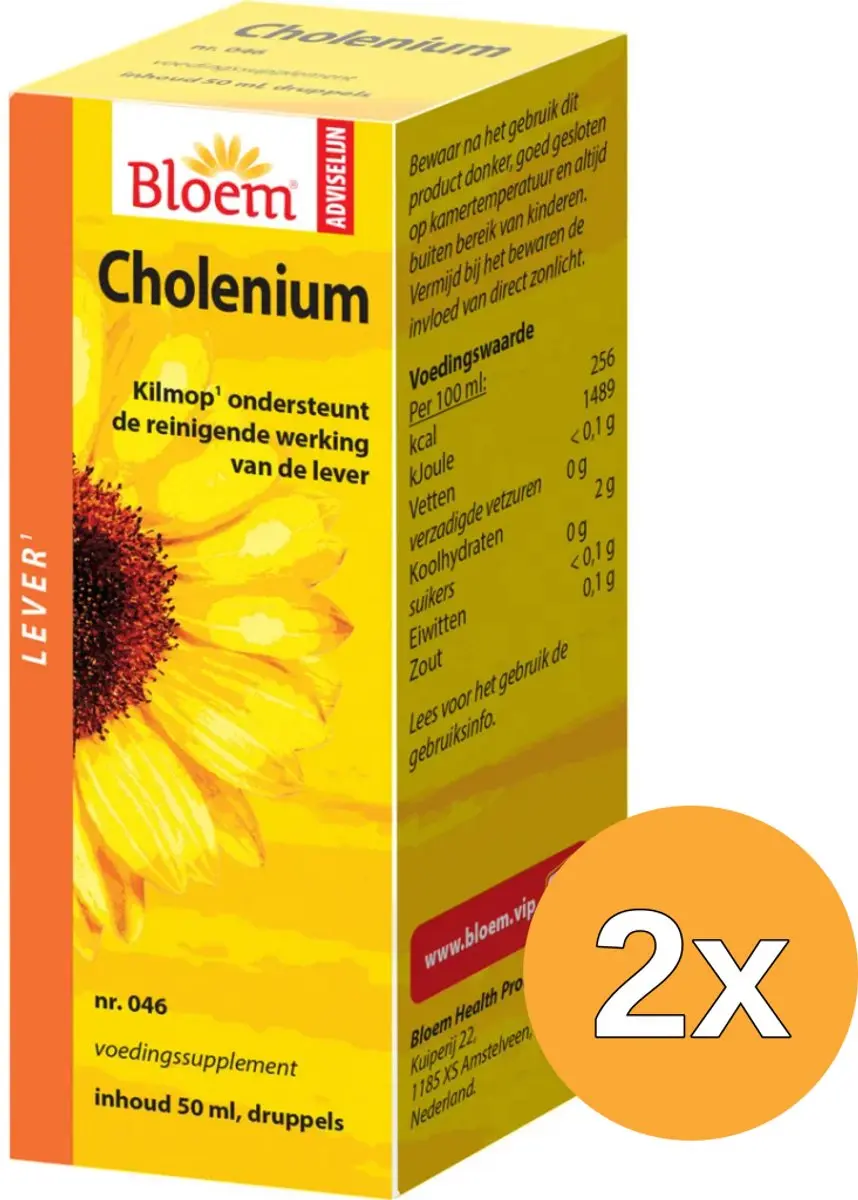 2x Bloem Cholenium (50 ml)