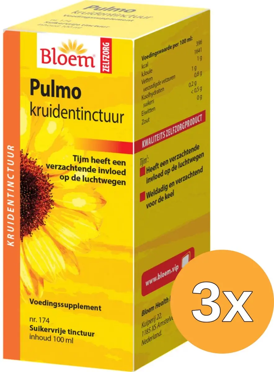 3x Bloem Pulmo (100 ml)