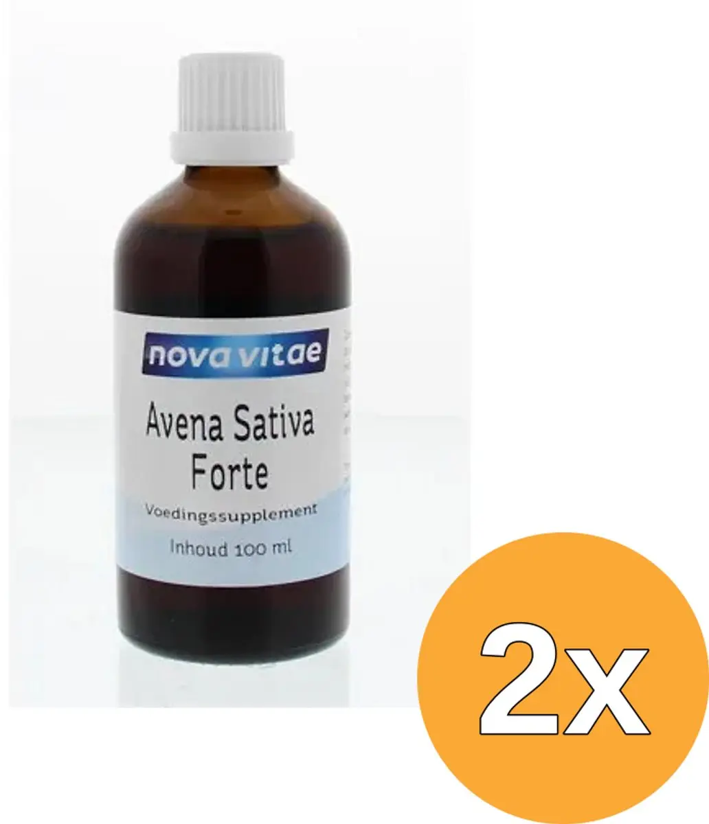 2x Nova Vitae Avena Sativa Forte (100 ml)