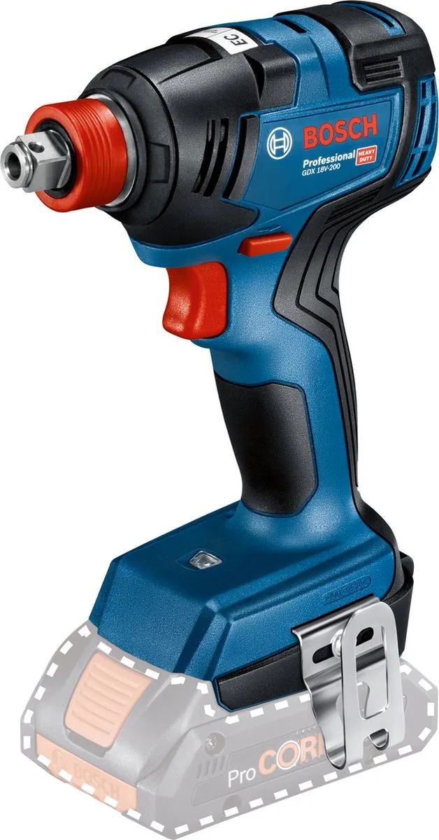 Bosch Professional GDX 18V-200 Slagmoeraanzetter - 4200 Slagen/min