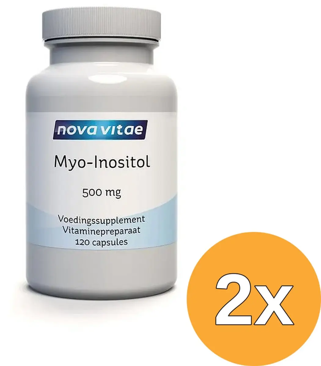 2x Nova Vitae Myo-inositol (120 capsules)