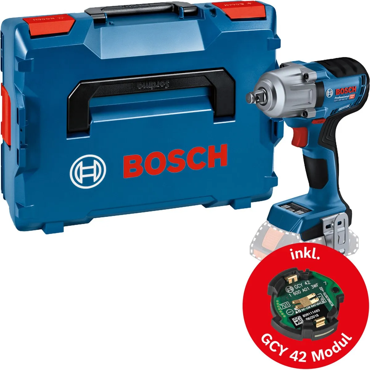 Bosch Professional GDS 18V-450 HC Slagmoersleutel 450Nm - 1/2" - Accu - afbeelding 6 van 6