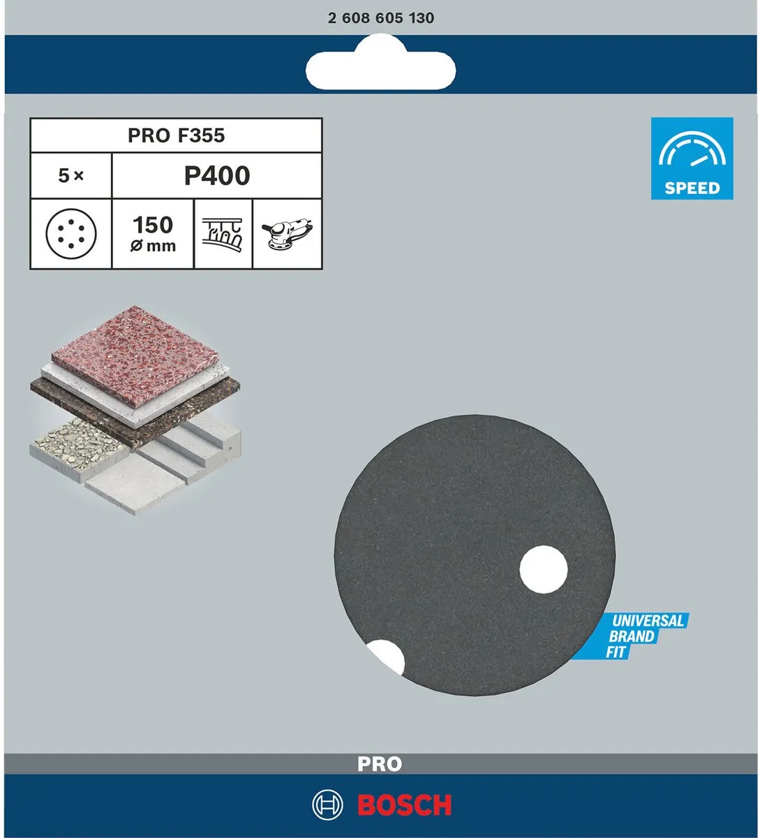 Bosch Professional Schuurvel Ø150 Best Coatings - 1 Stuk