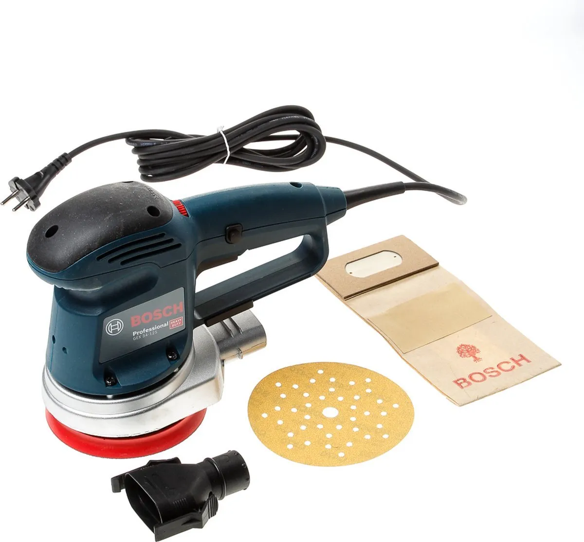 Bosch Professional GEX 34-150 Excenterschuurmachine 125mm 340W - 0601372300