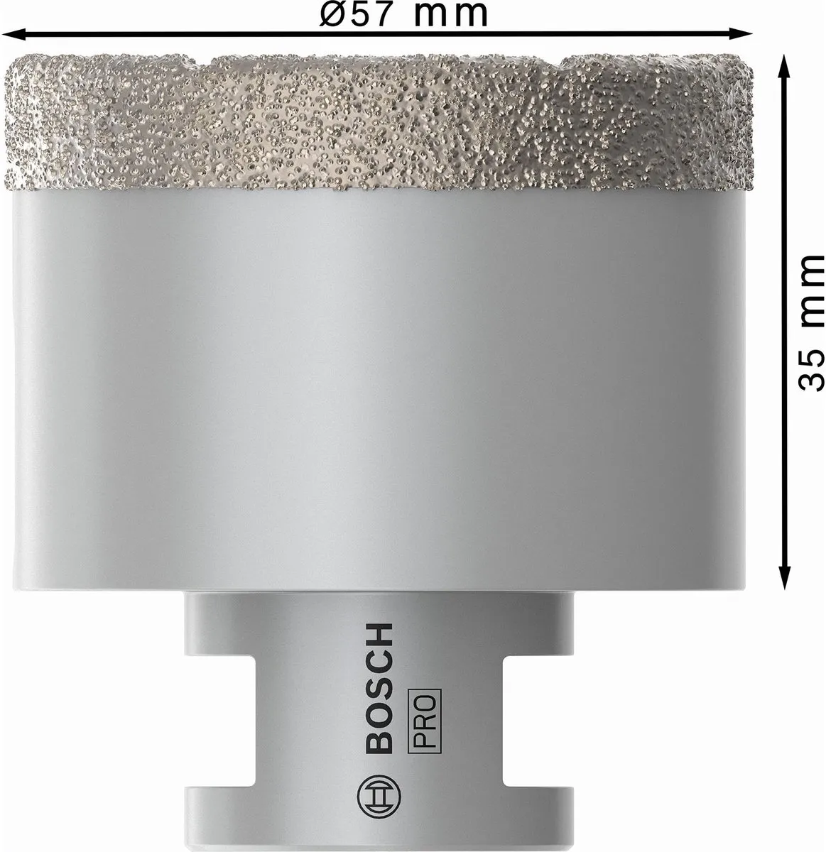 Bosch Professional DRYSPEED Diamantboor M14 57mm - Hout