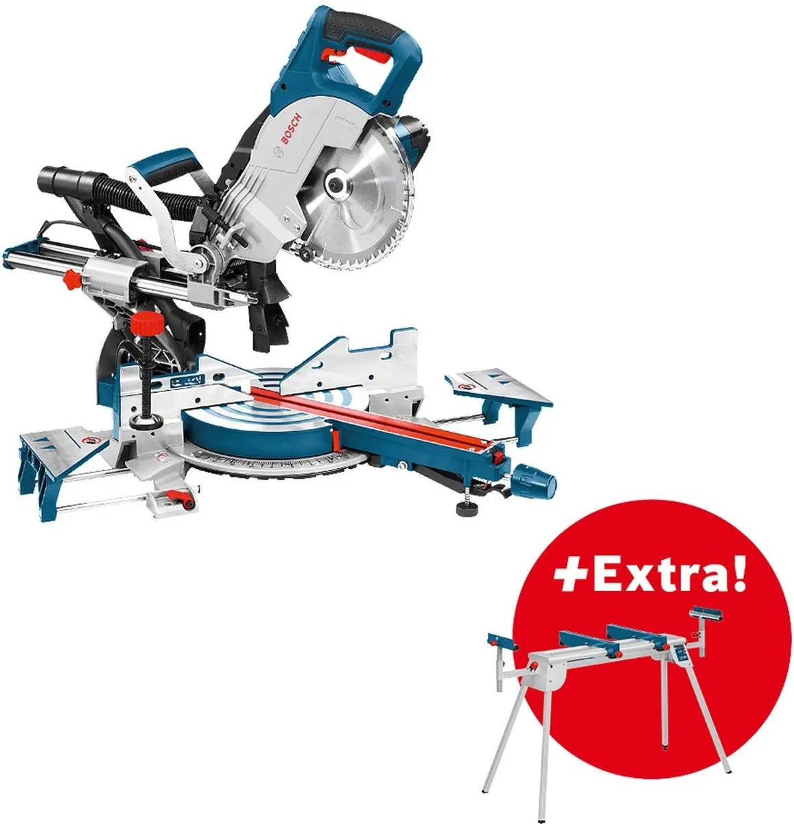 Bosch Professional GCM 8 SJL Zaagtafel 1600W - 216mm Zaagblad