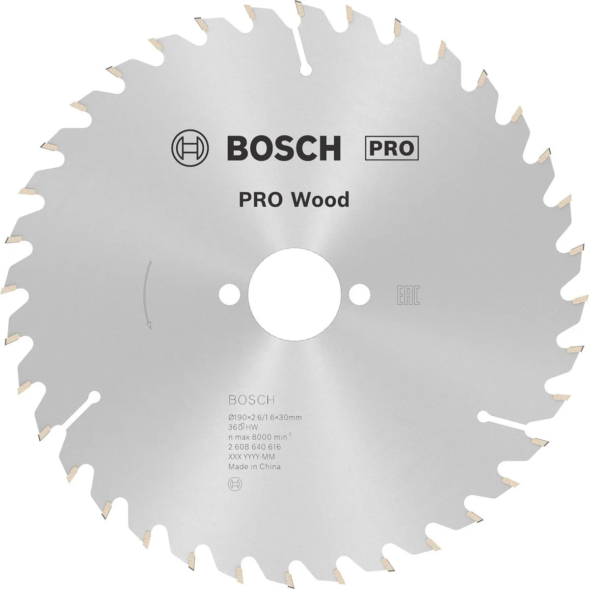 Bosch Professional Cirkelzaagblad Optiline 190mm Metaal - 36T