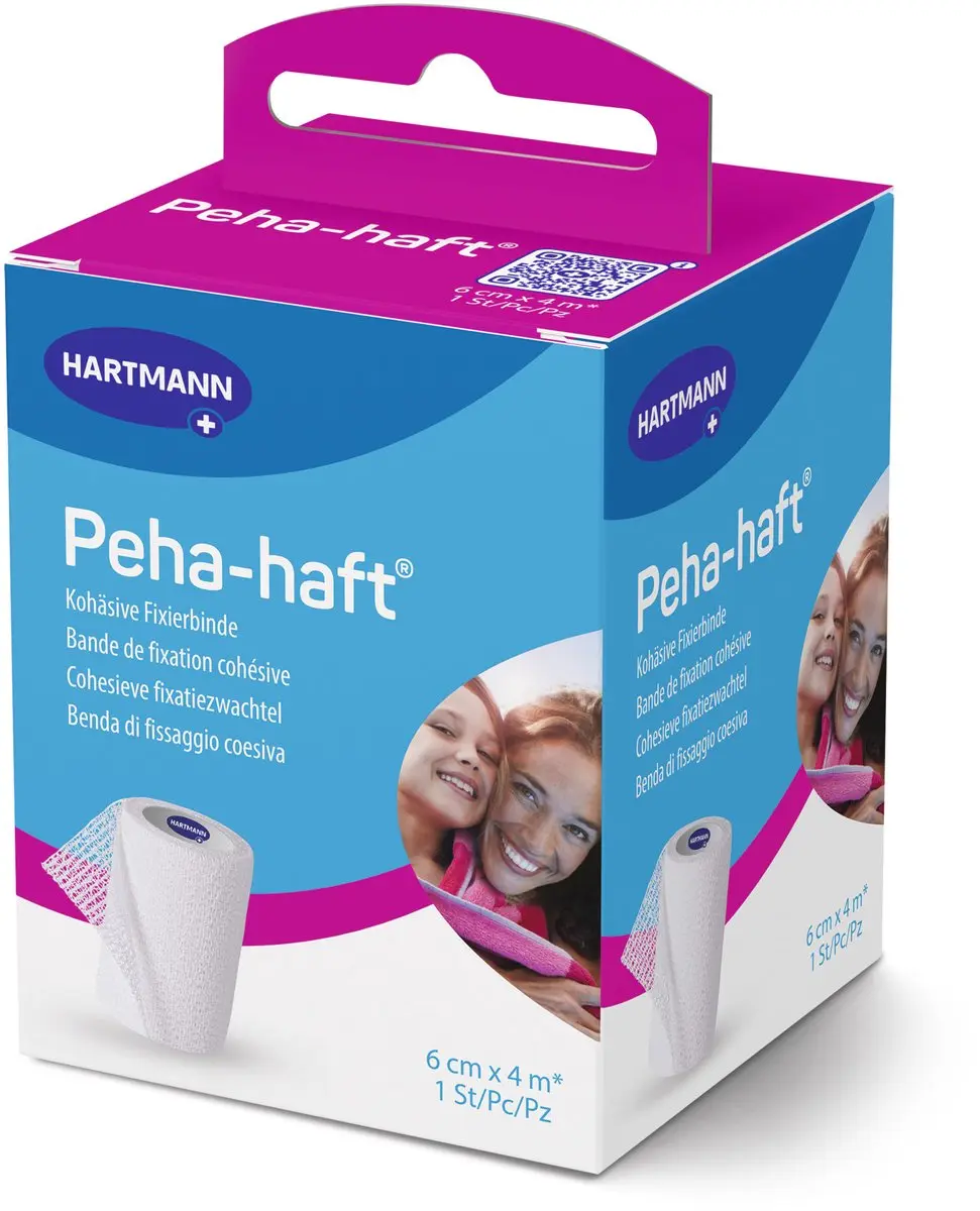Hartmann Peha Haft Fixierbinde 6cm x 4m