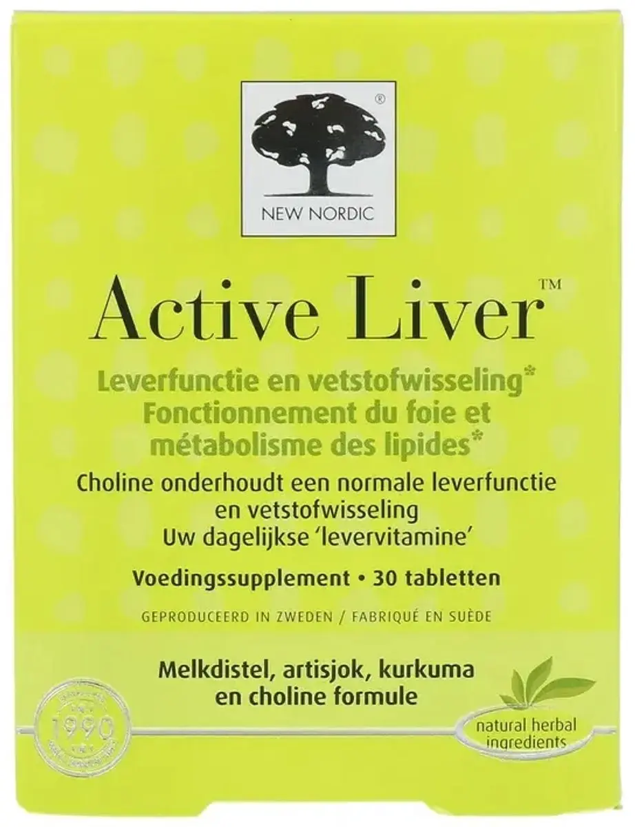 New Nordic Active Liver Tabletten 30 Stuks