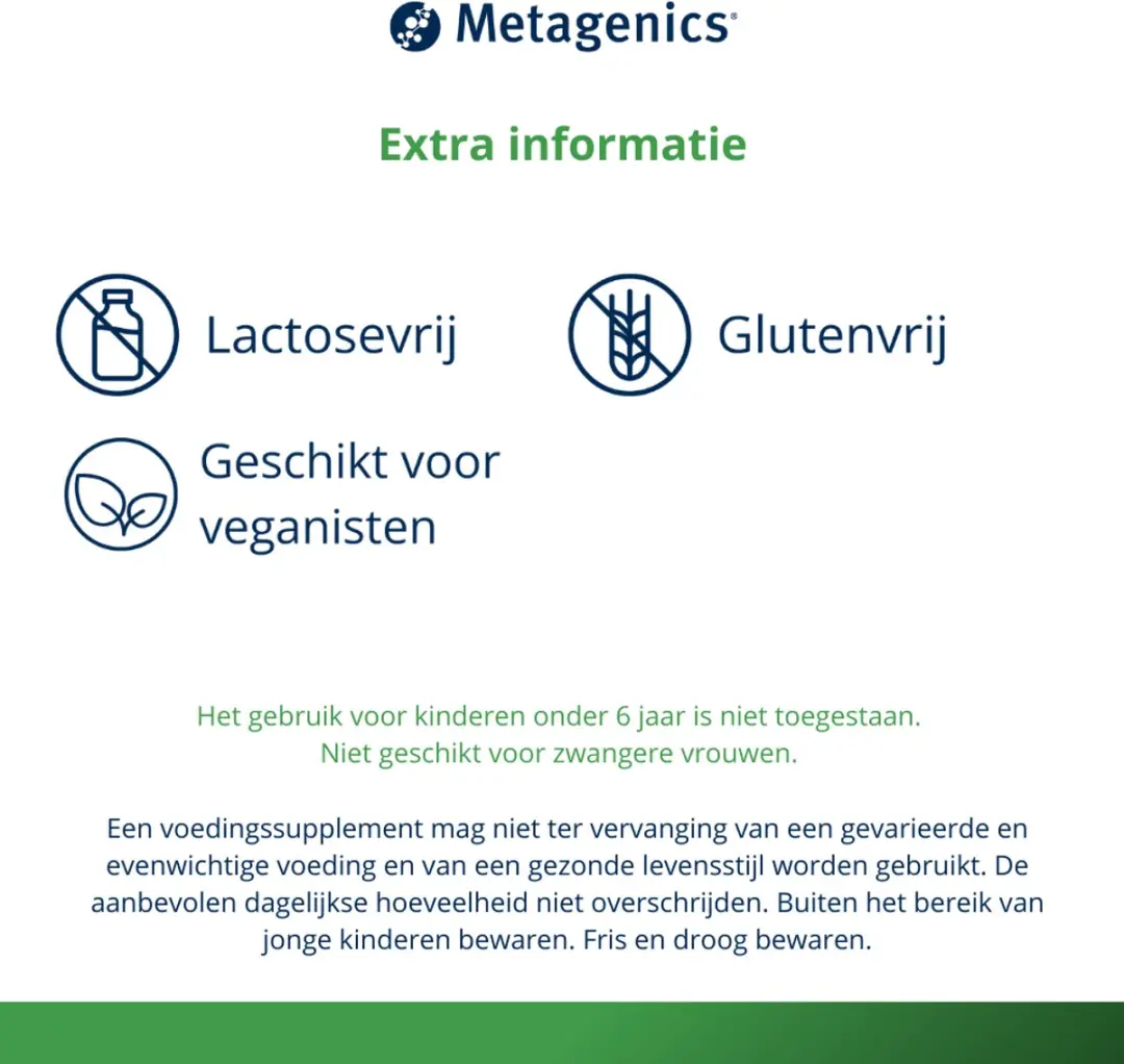 Metagenics MetaDigest Total 30 Capsules - Spijsverteringsenzymen Complex