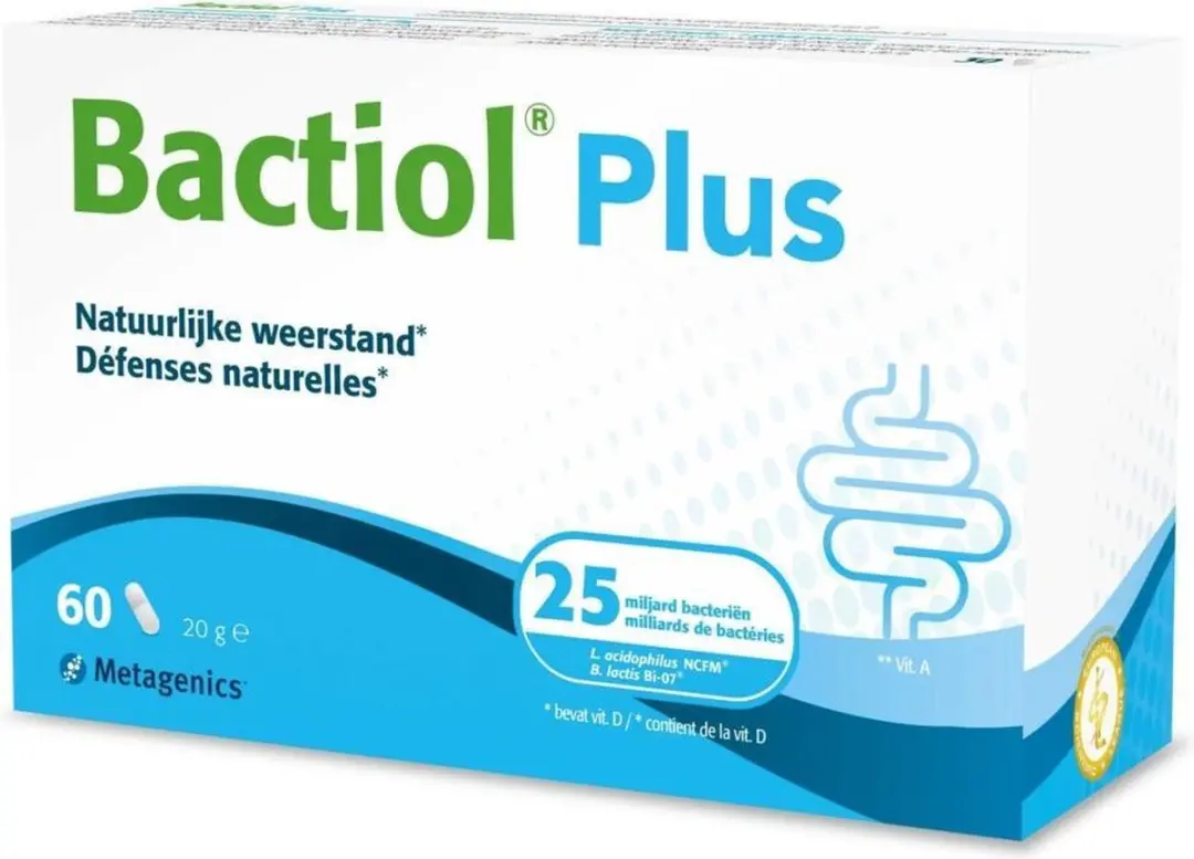 Metagenics Bactiol Plus 60 Capsules