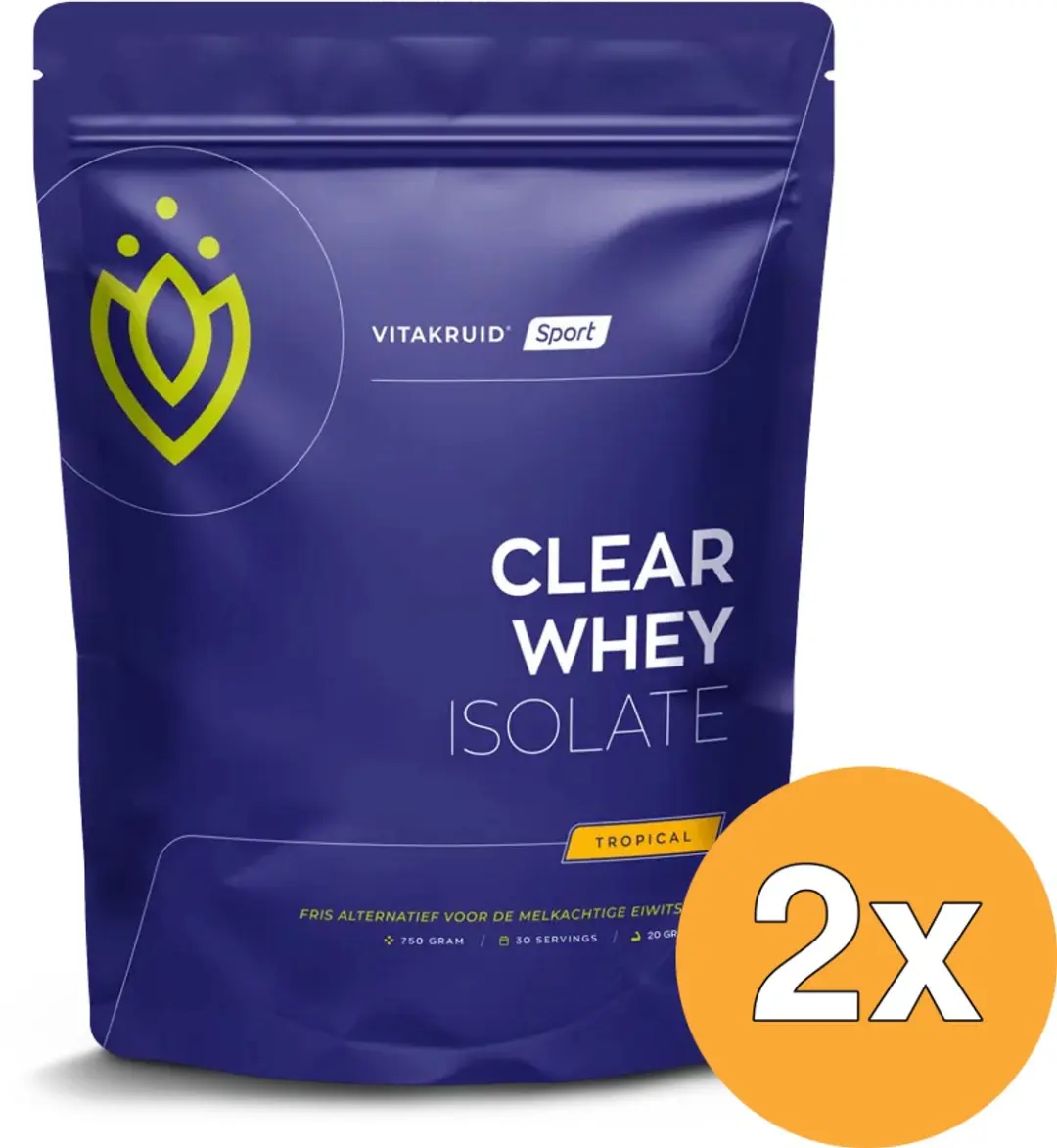2x Vitakruid Clear Whey Isolate