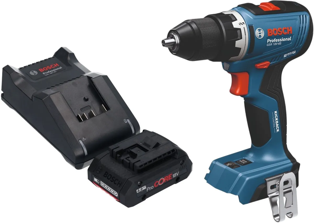 Bosch Professional GSB 18V-65 Accuschroefboormachine