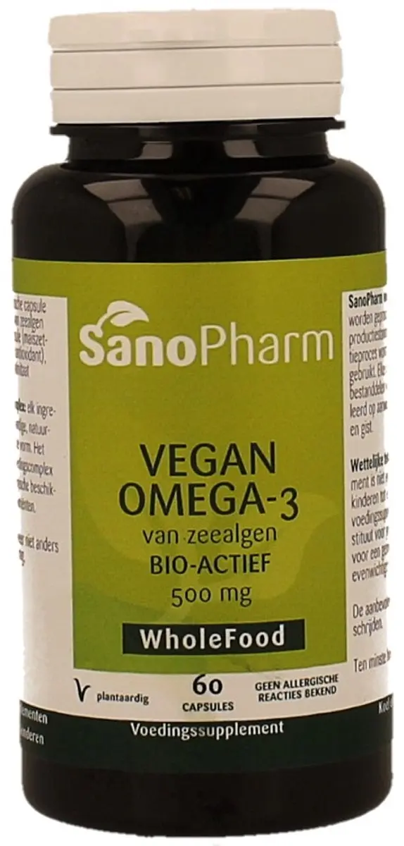 Sanopharm Vegan Omega 3 60 Capsules