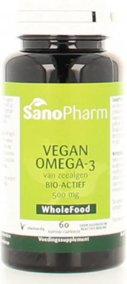 Sanopharm Vegan Omega 3 60 Capsules