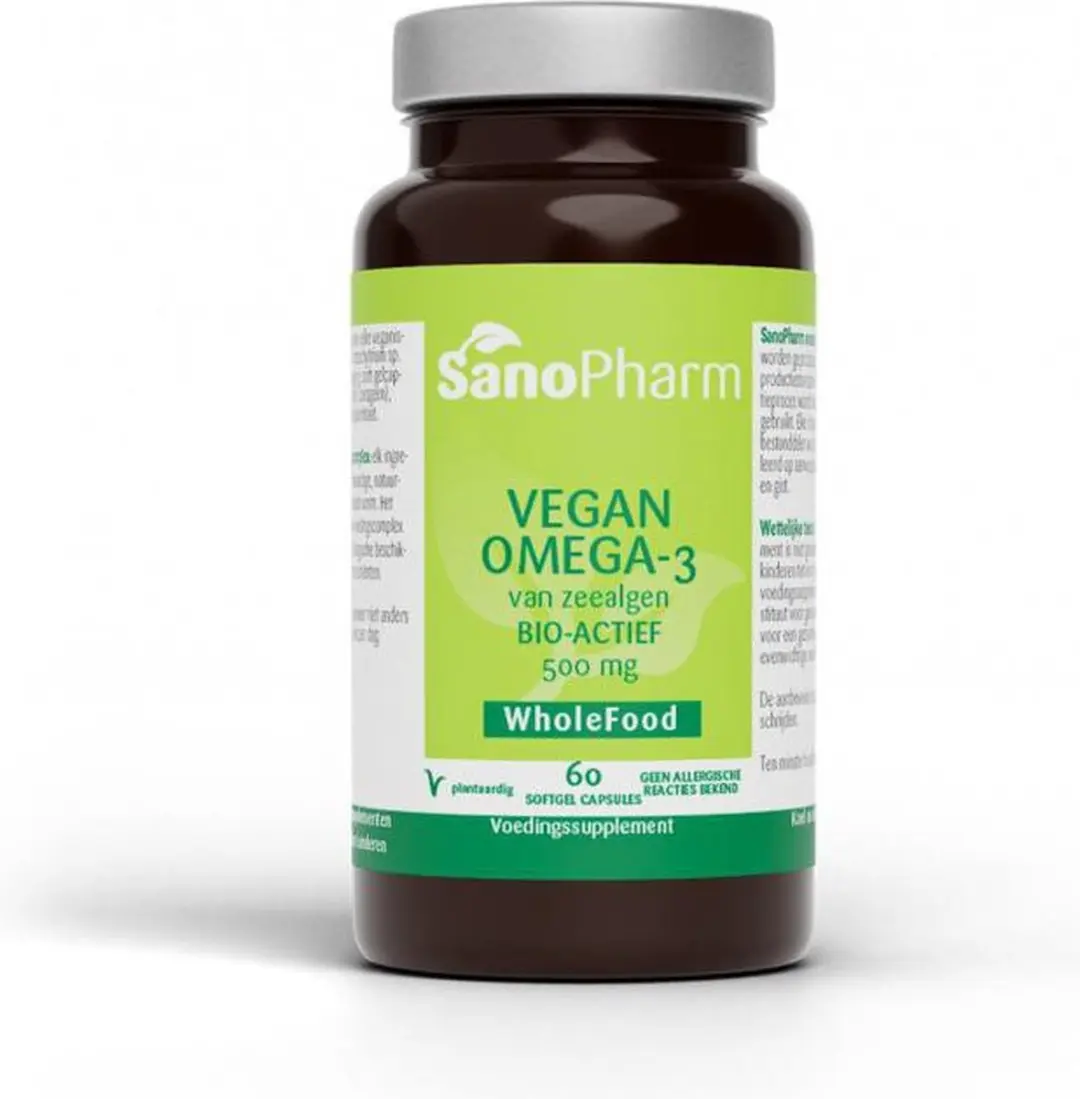 Sanopharm Vegan Omega 3 60 Capsules