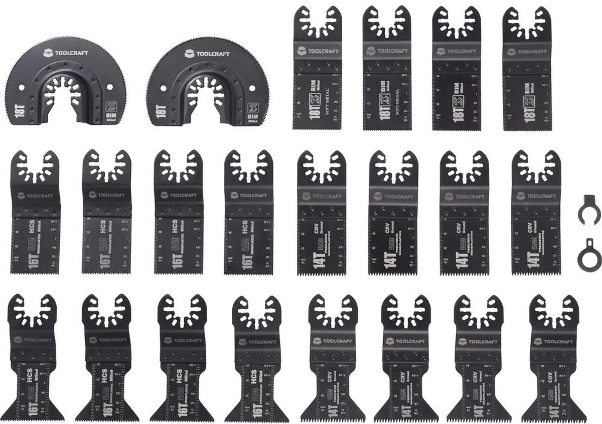 TOOLCRAFT TO-10283205 Multitool Accessoireset