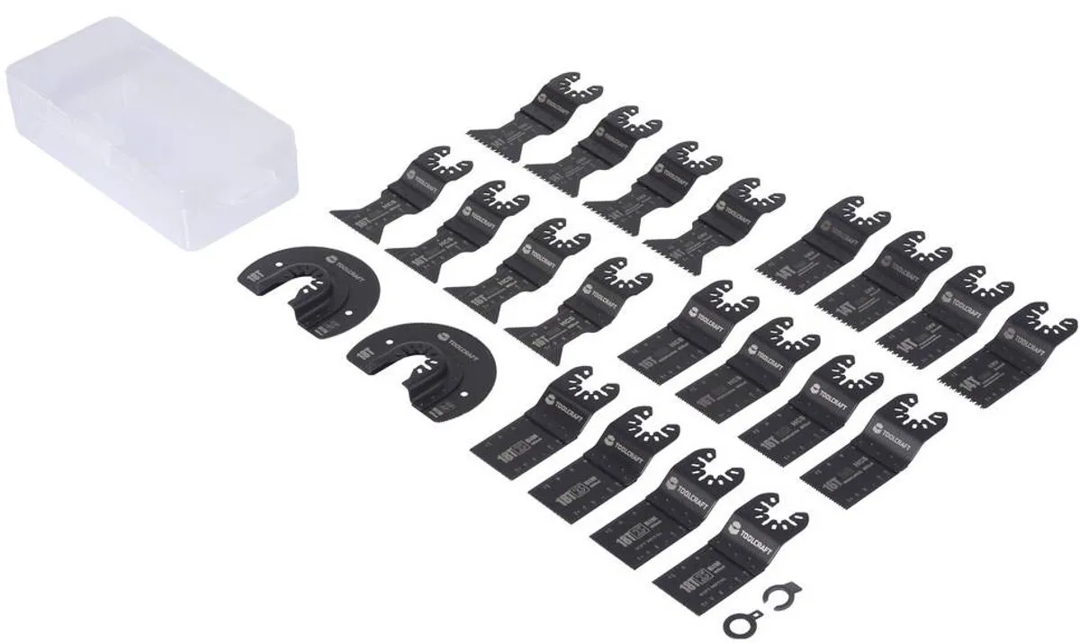 TOOLCRAFT TO-10283205 Multitool Accessoireset - 24 Stuks