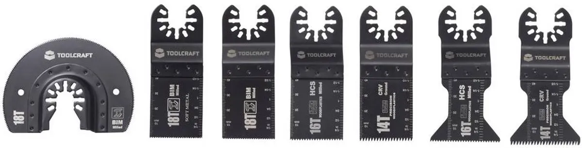 TOOLCRAFT TO-10283205 Multitool Accessoireset - 24 Stuks
