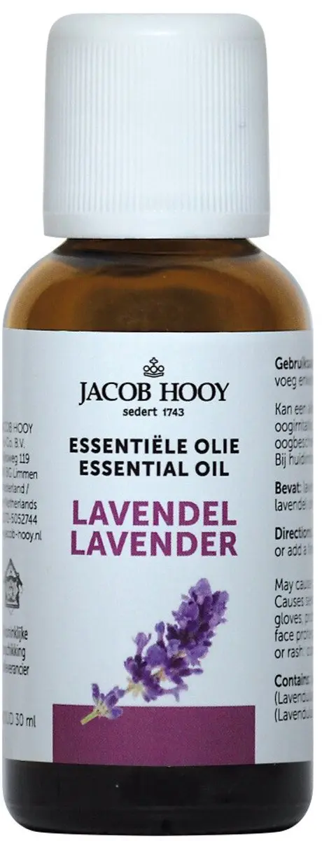 Jacob Hooy Lavendel Olie 3x30ml