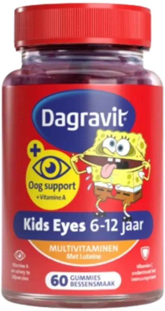 Dagravit Multivitamine Kids Eyes 6-12 Jaar