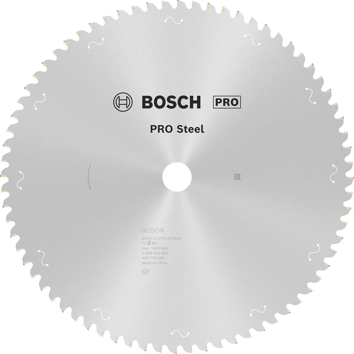 Bosch Professional Steel Zaagblad 305mm 60 Tanden - 25.4mm As