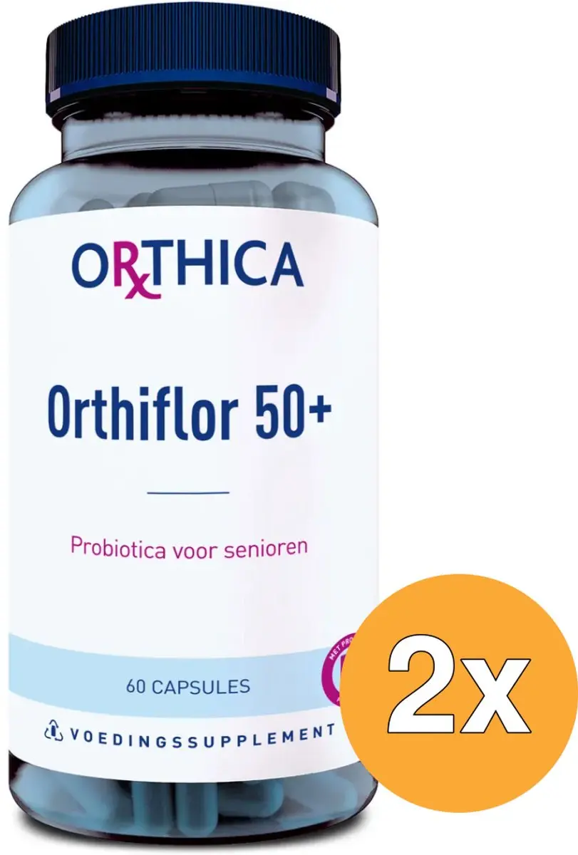 2x Orthica Orthiflor 50+ Senior (60 capsules)