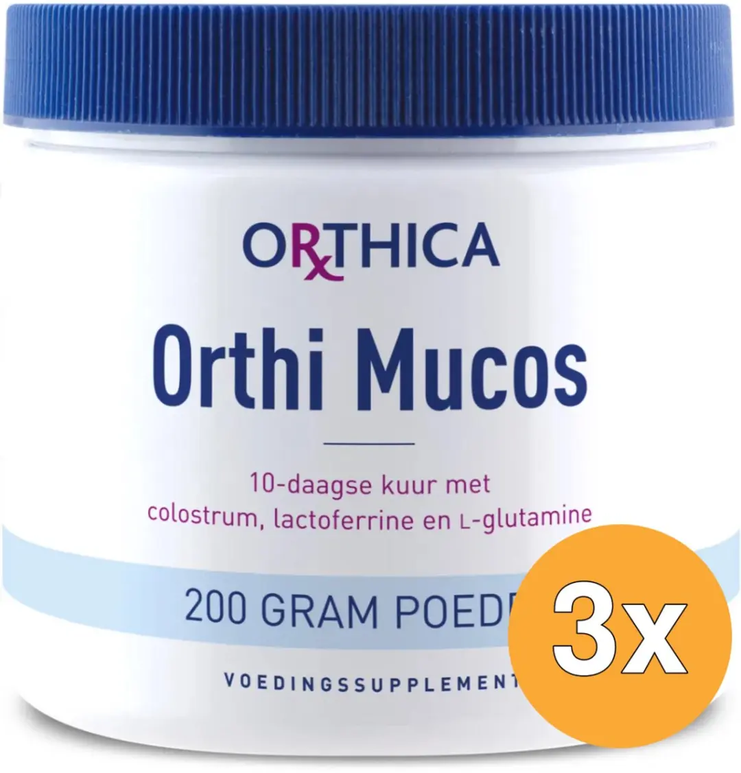 3x Orthica Orthi Mucos (200 gr)