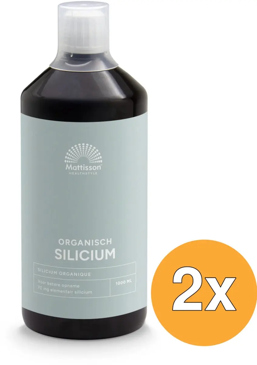 2x Mattisson Organisch Silicium (1000 ml)