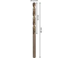 Bosch Professional ST. LINE 5,2mm HSS-CO Boor - 10 Stuks